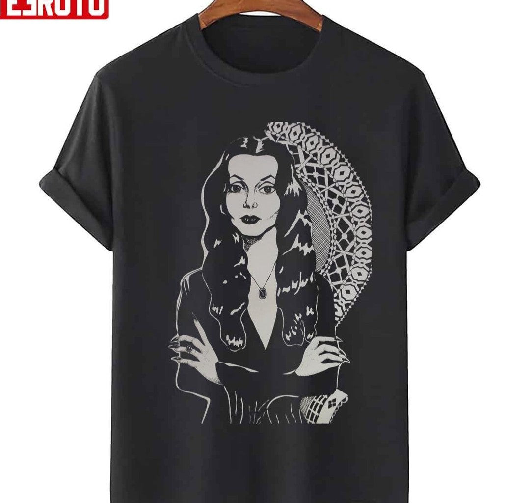 Morticia Vintage Art Unisex Sweatshirt