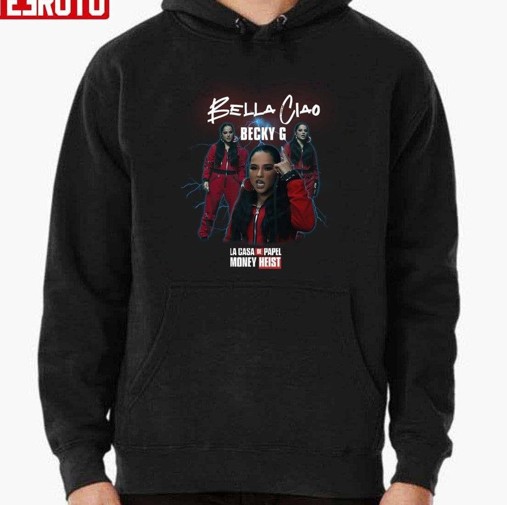 Bella Ciao Beky G La Casa De Papel Money Heist Bootleg Vintage Unisex T-Shirt