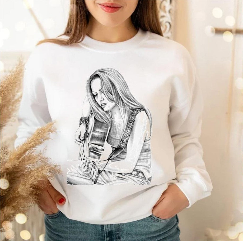 Song With Accoustic Guitar Sheryl Crow Unisex Sweatshirt
