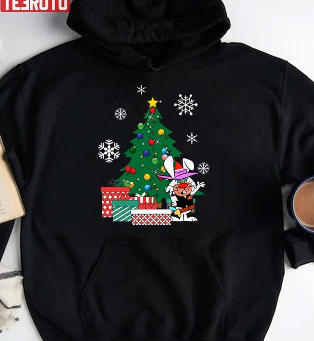 Ricochet Rabbit Around The Christmas Tree Unisex Sweatshirt