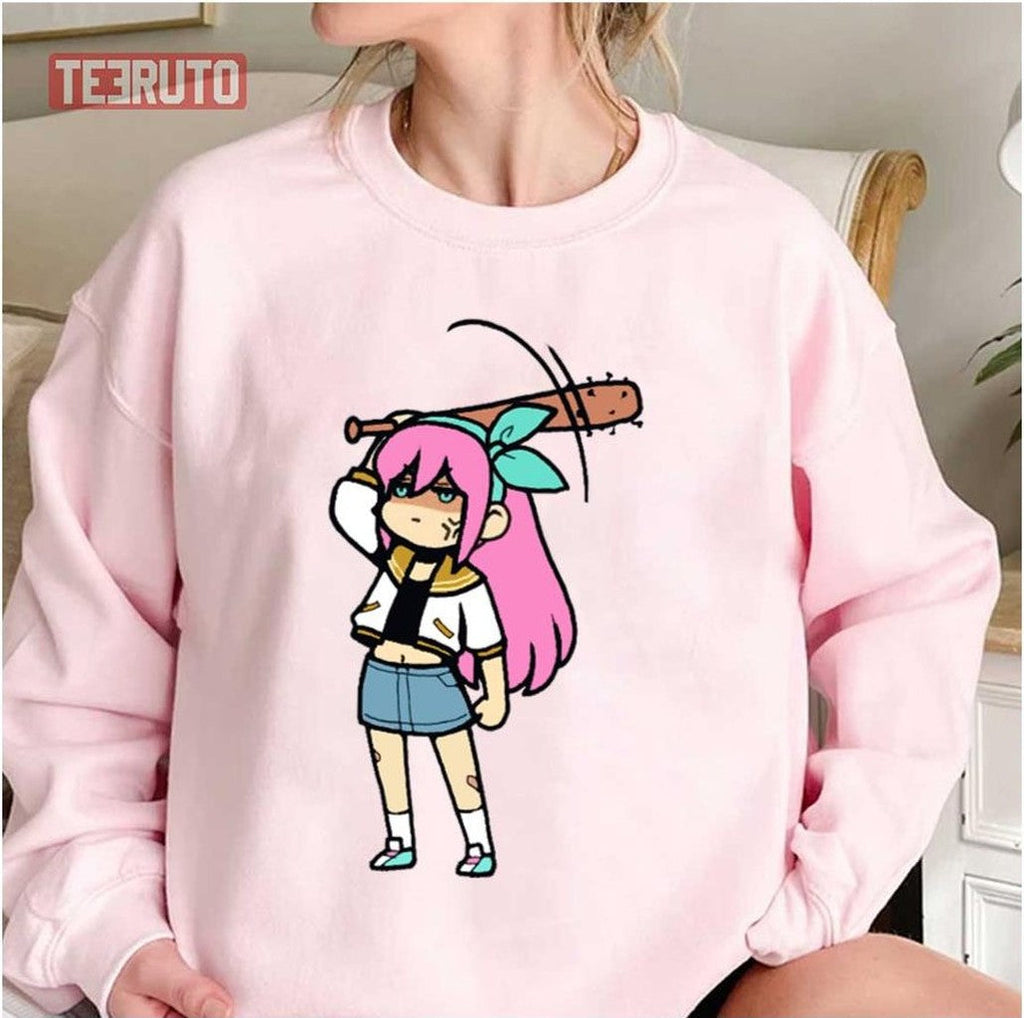 Aubrey Pink Hair Omori Dream World Unisex T-Shirt