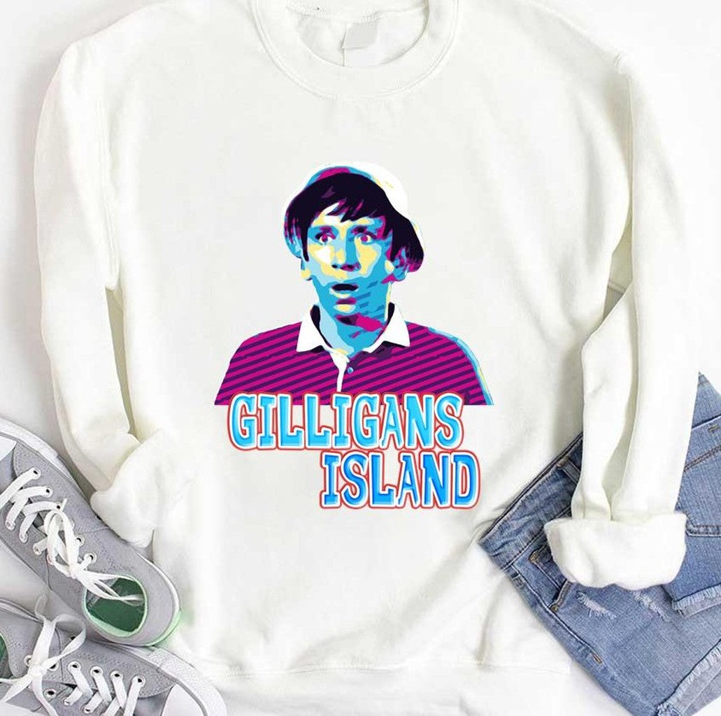 Neon Retro Gilligans Island Unisex Hoodie