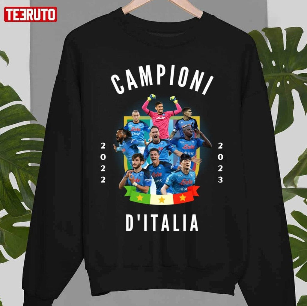 Napoli Campione D'italia 2023 Unisex T-Shirt