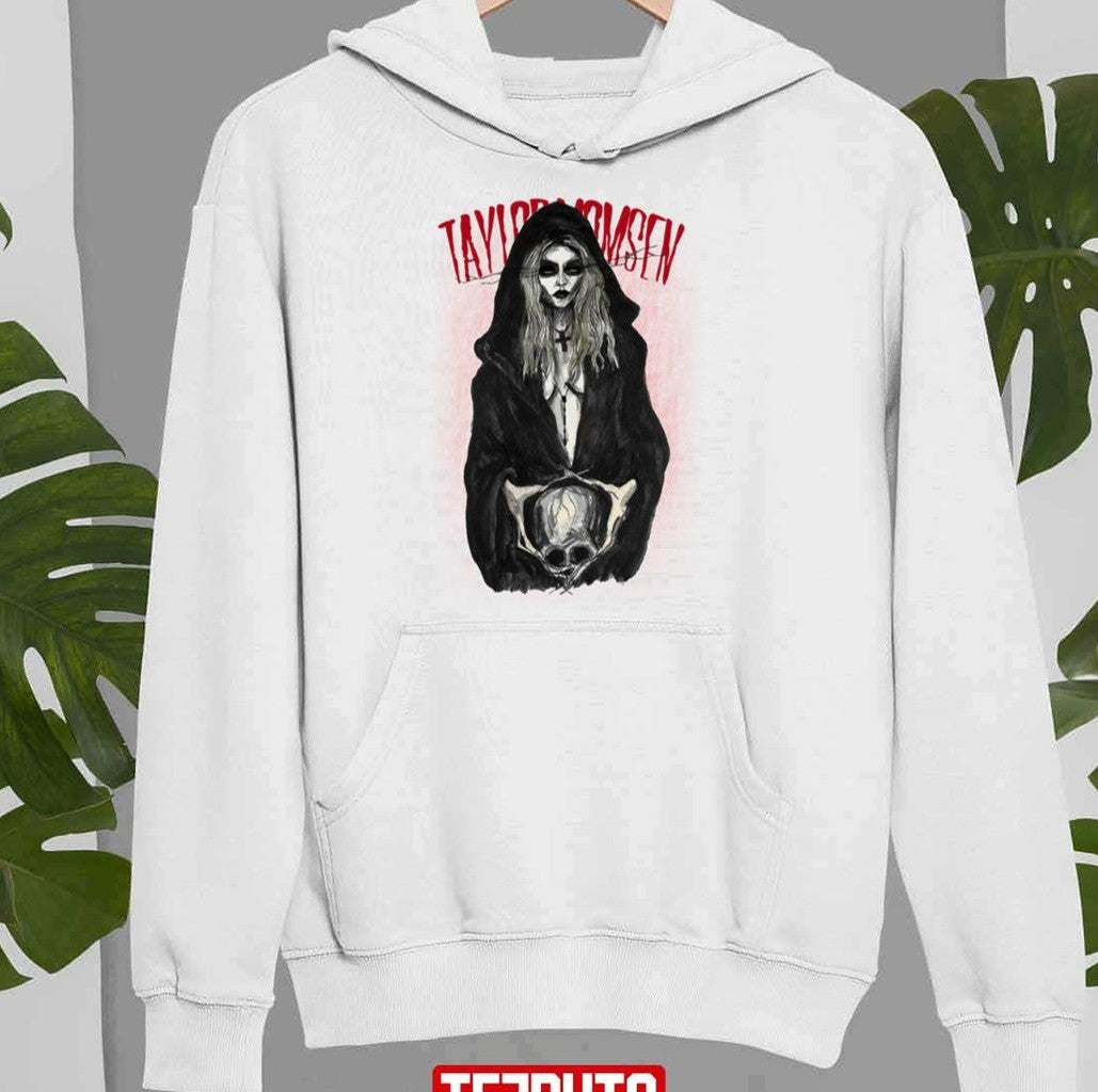 Taylor Michel Momsen Holding A Skull The Pretty Reckless Unisex Sweatshirt