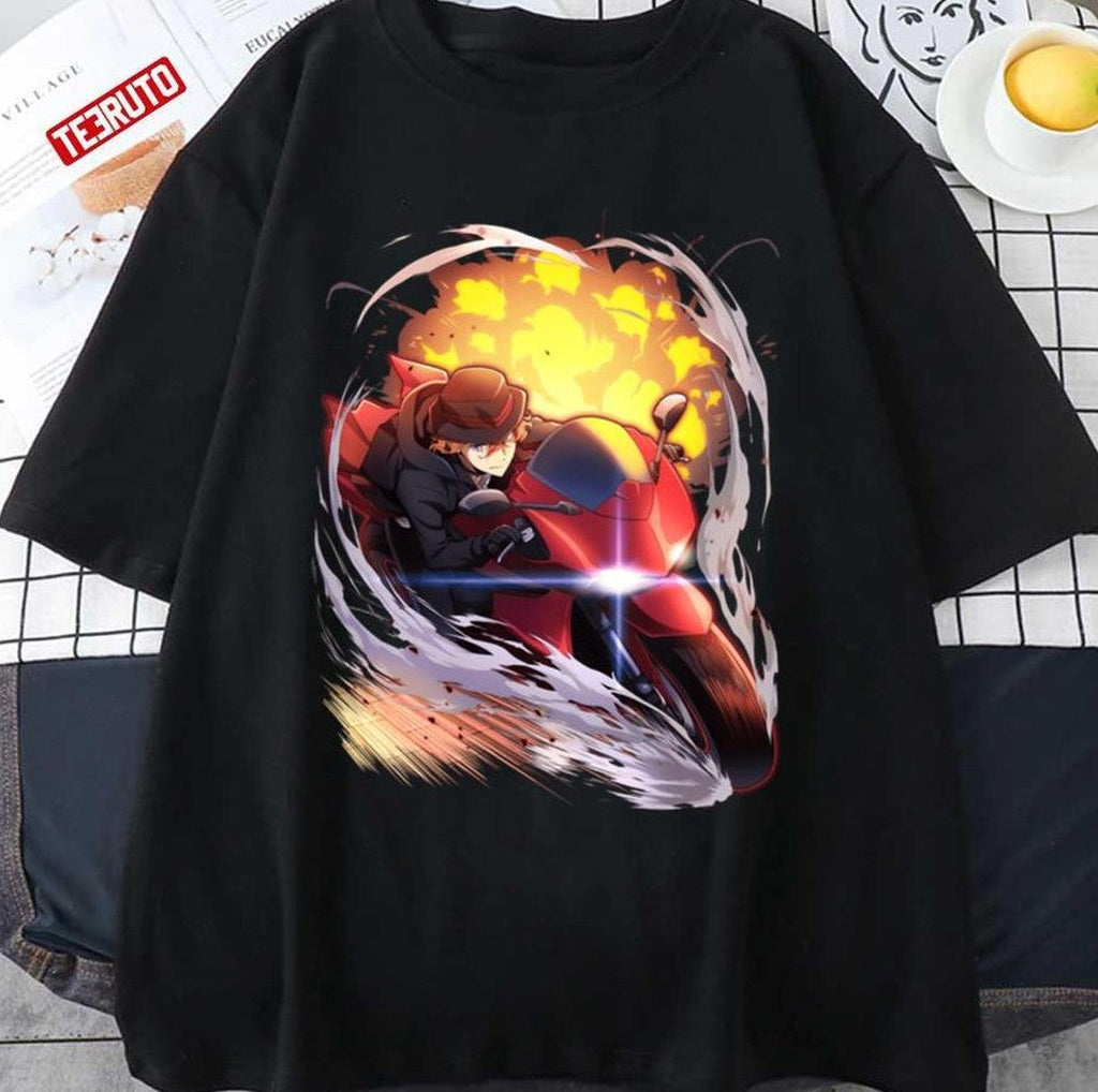 Motorbike Driver Chuuya Chuya Nakahara Bungou Stray Dogs Unisex T-Shirt