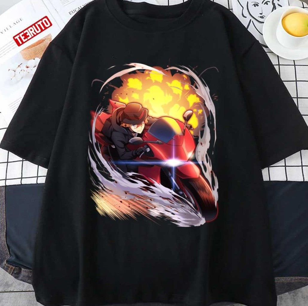 Motorbike Driver Chuuya Chuya Nakahara Bungou Stray Dogs Unisex T-Shirt