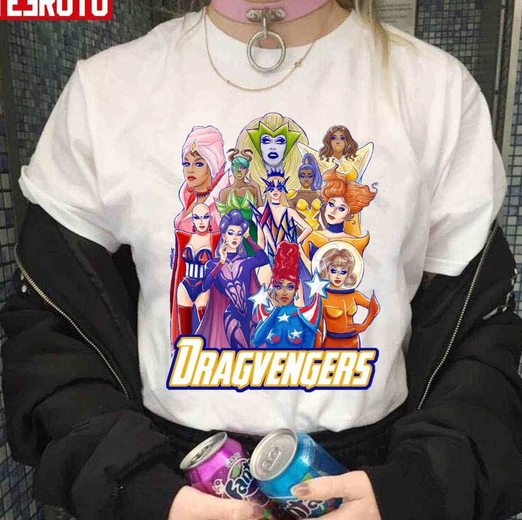 Rupaul's Dragvengers All Winners Unisex T-Shirt