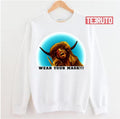 Q Shaman Please Wear Your Mask Jake Angeli Unisex Sweatshirt