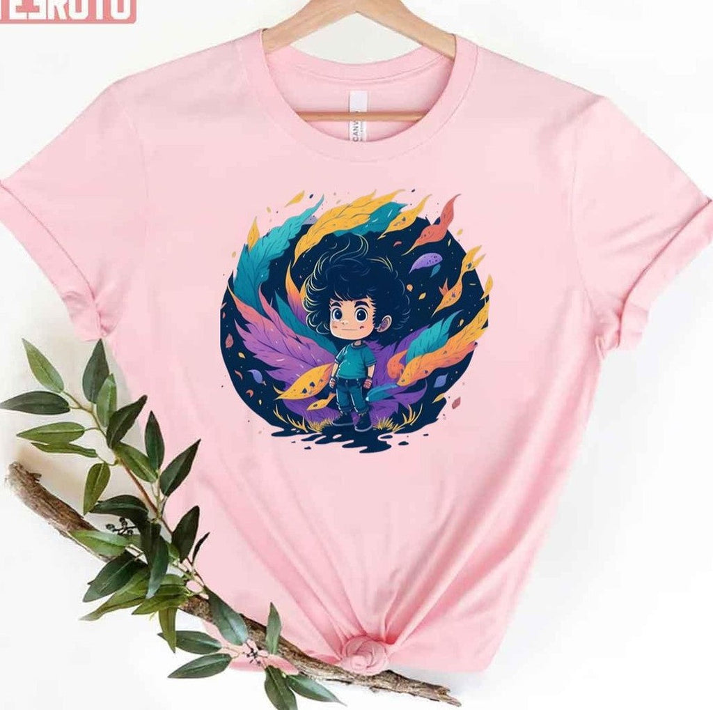 Starry Eyed Stargazer Dreamy And Imaginative Boy Unisex T-Shirt