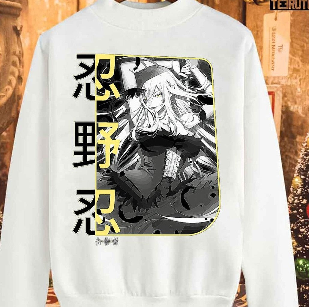 Monogatari Series Mnaga Anime Unisex Sweatshirt