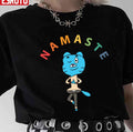 The Amazing World Of Gumball Namaste Unisex T-shirt