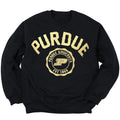 Purdue University Seal T-Shirt with Fan Gift Cotton Menswear