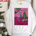 Pink Panther Merry Christmas Unisex Sweatshirt