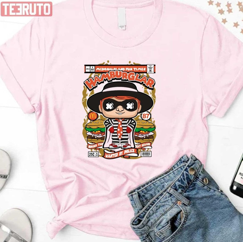Pop Culture Hamburglar Graphic Unisex Sweatshirt