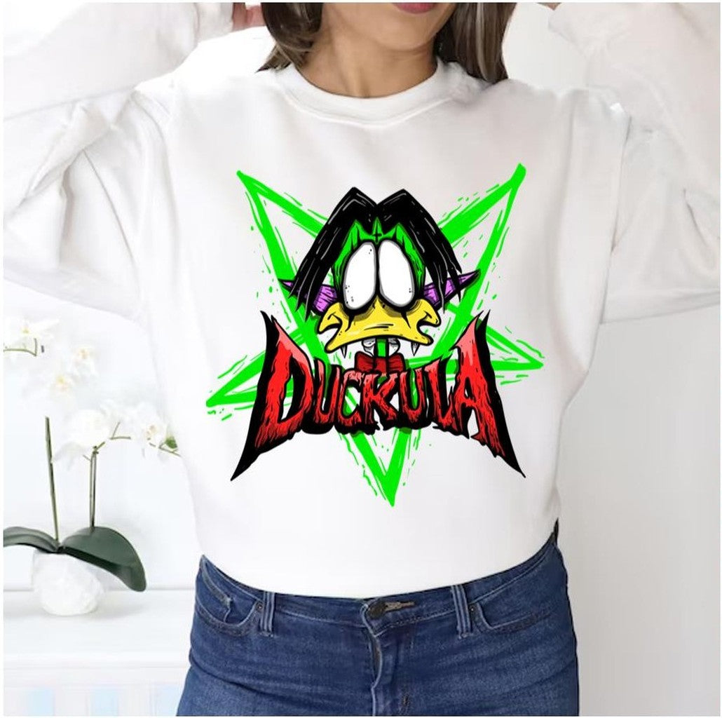 Music Vintage Count Duckula Funny Graphic Gifts Unisex Sweatshirt