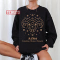 Aries Art Zodiac Design Aesthetic Art Unisex Sweatshirt