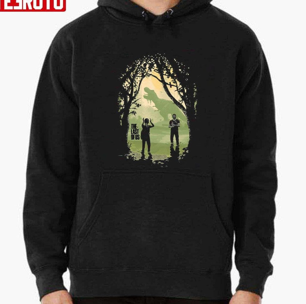 The Forest The Last Of Us Joel And Ellie Family Art Unisex T-shirt