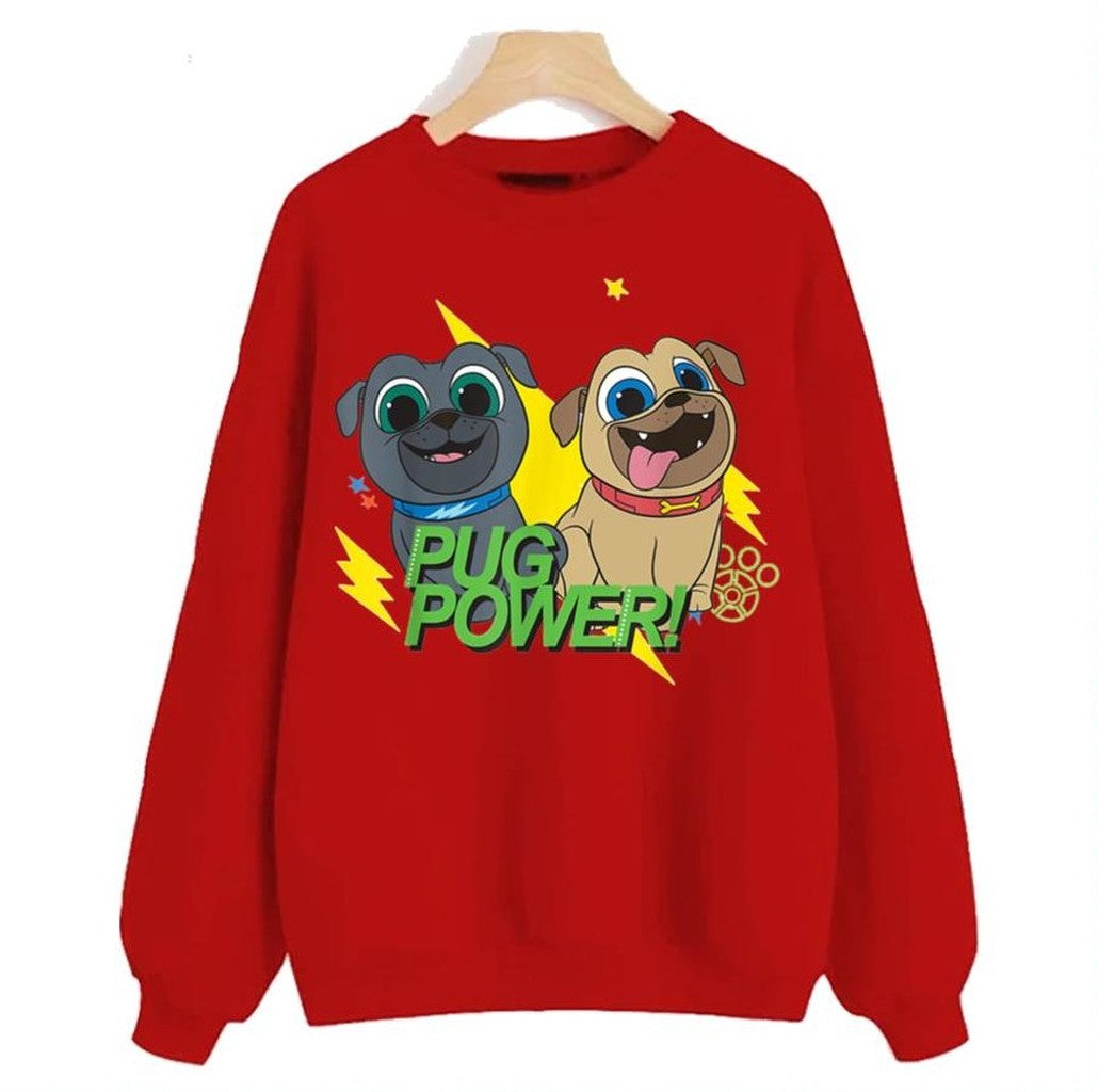 Pug Power Puppy Dog Pals Unisex Sweatshirt