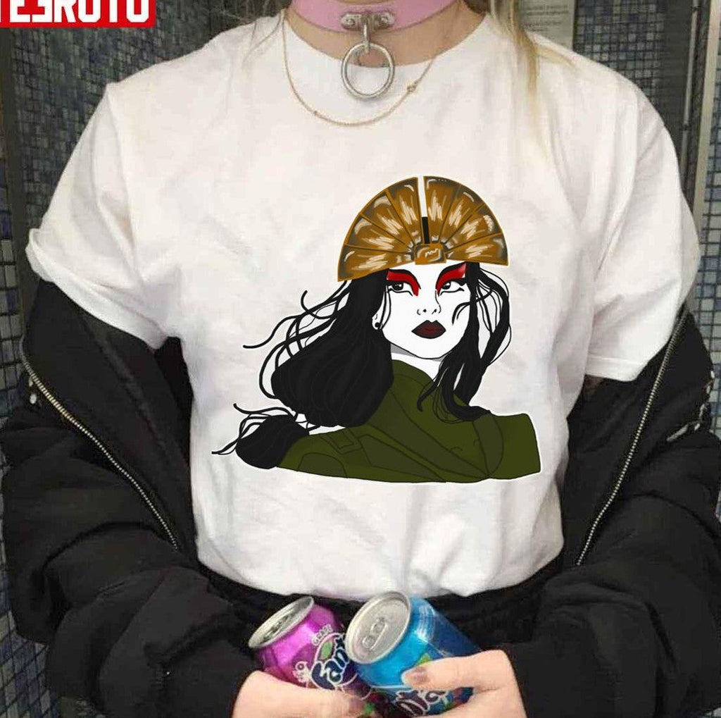 Avatar Kyoshi Character Artwork Unisex Hoodie