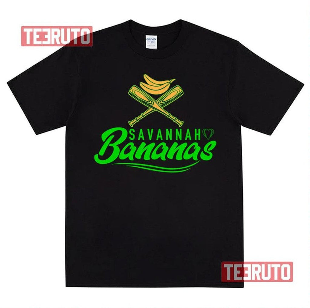 Savannah Bananas Baseball Design Logo Unisex T-Shirt