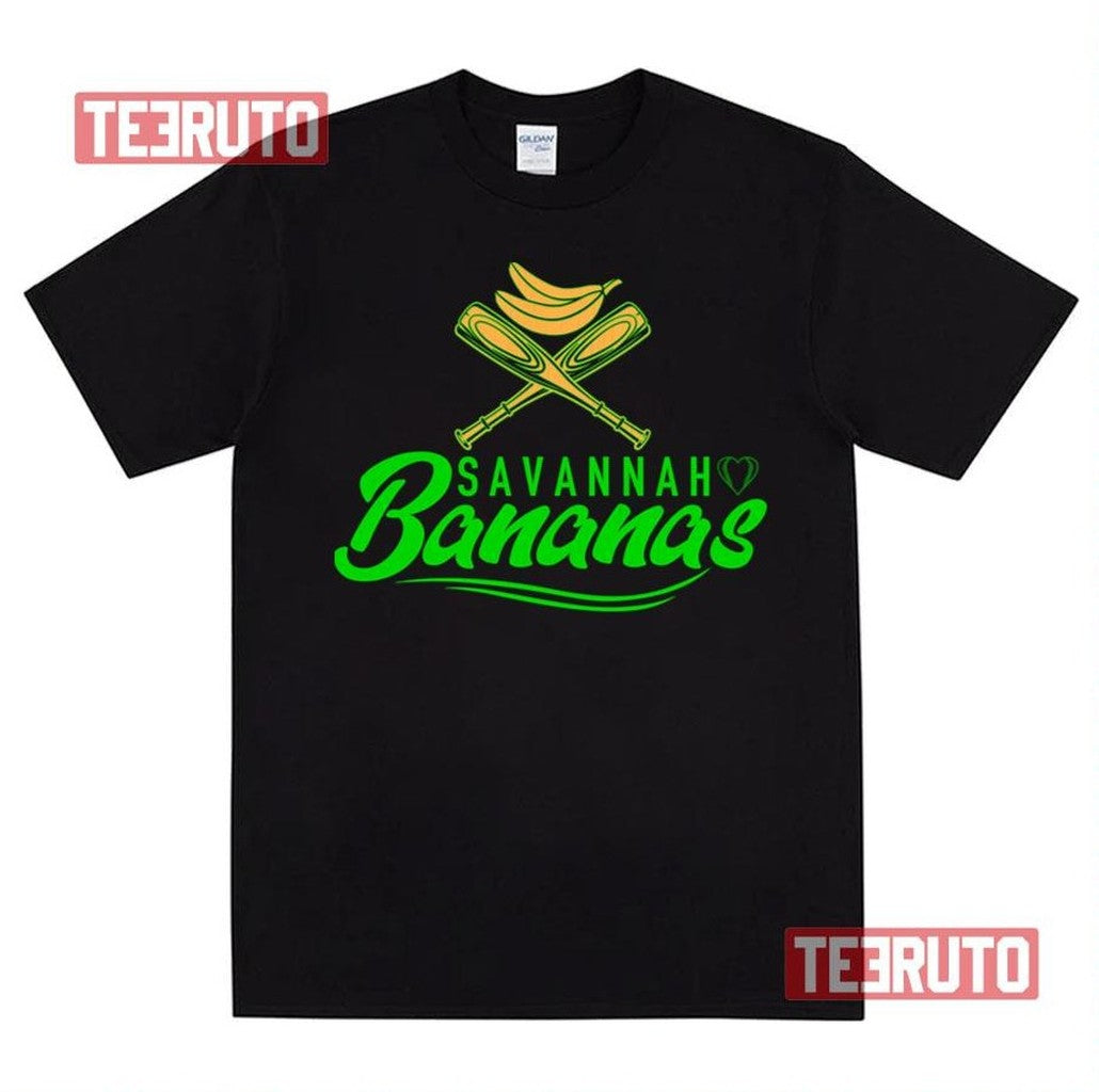 Savannah Bananas Baseball Design Logo Unisex T-Shirt