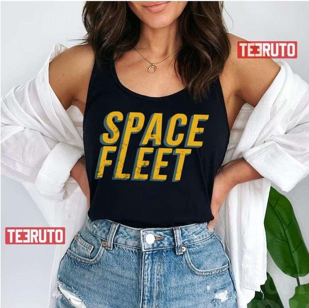 Space Fleet Retro Black Mirror Season 4 Uss Callister Unisex T-Shirt