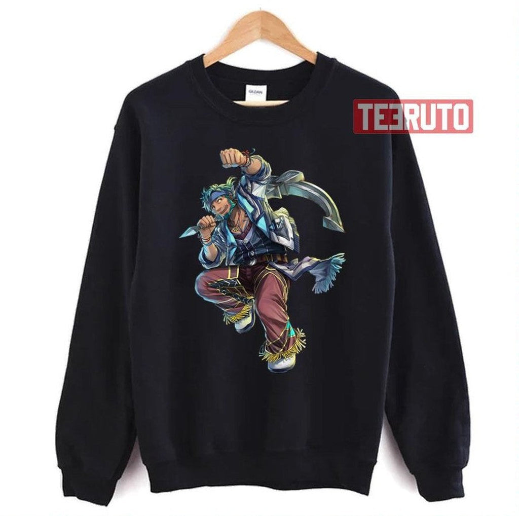 Sahad Character Ys Viii Lacrimosa Of Dana Unisex T-Shirt