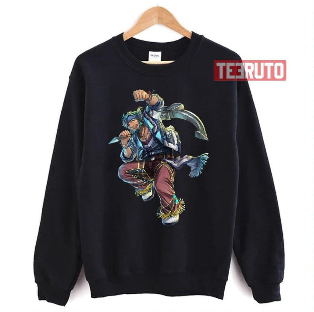 Sahad Character Ys Viii Lacrimosa Of Dana Unisex T-Shirt