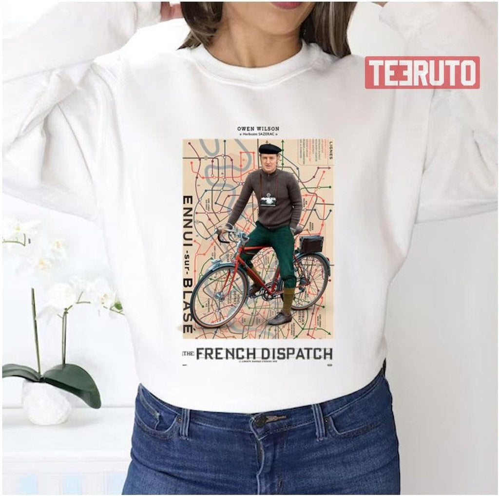 Bike Wilson In The French Dispatch Unisex Sweatshirt