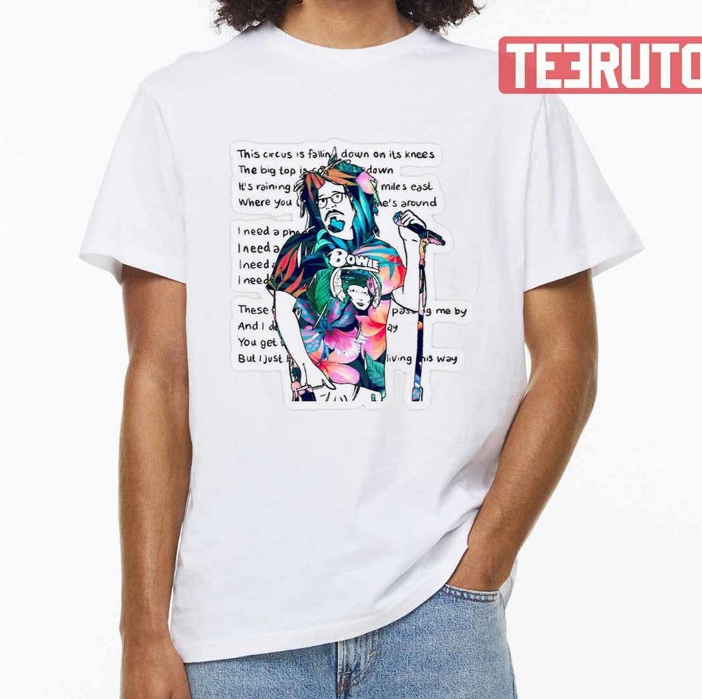 Mr Jones Counting Crows Lyrics Design Unisex T-shirt