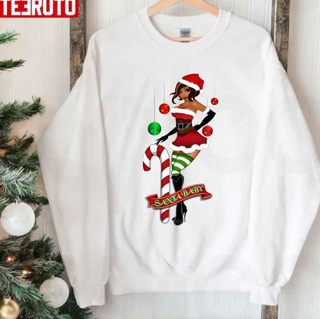 Santa Baby Christmas 2023 Unisex Sweatshirt