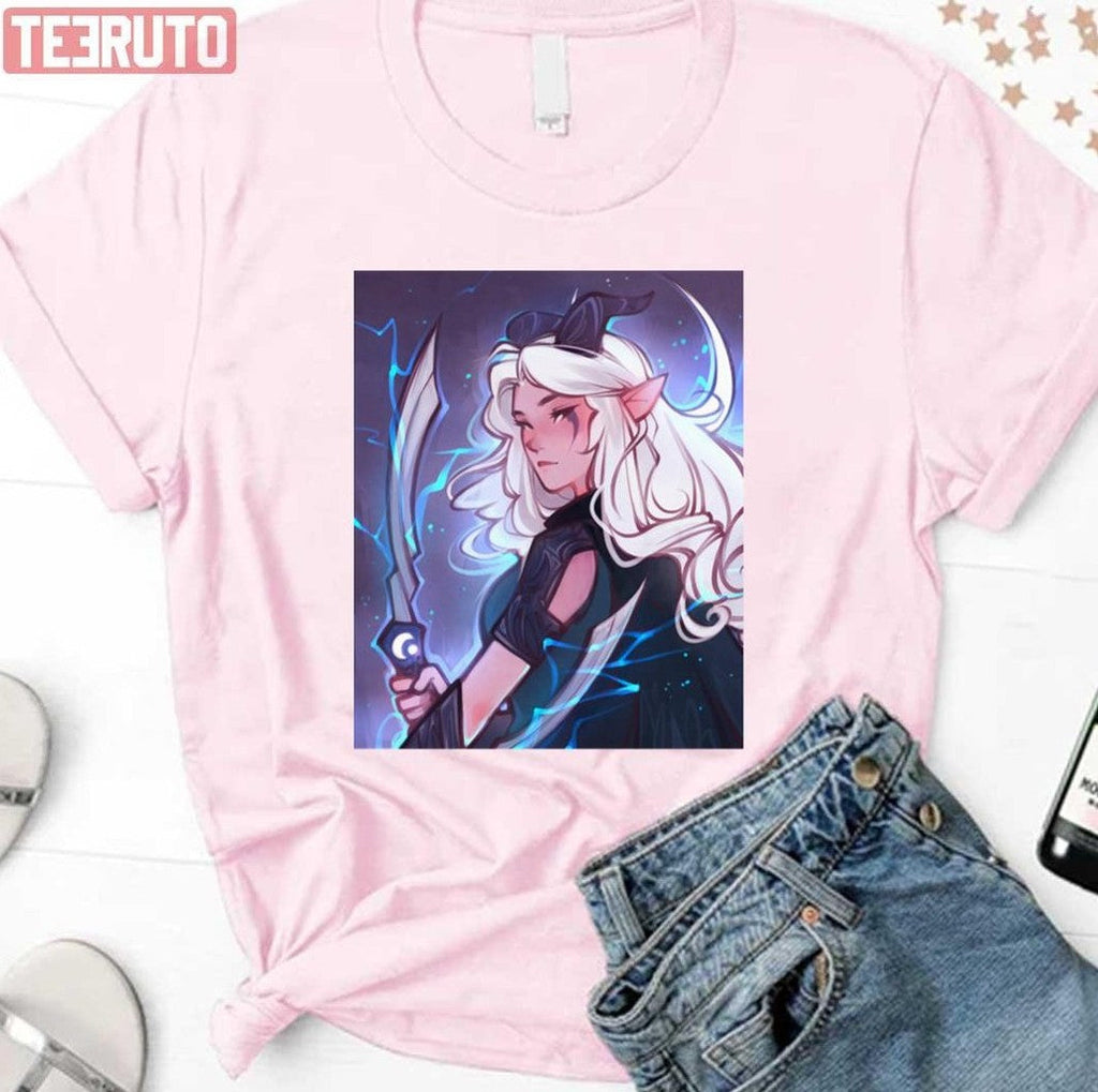 Moon Storm Rayla The Dragon Prince Fanart Unisex Sweatshirt