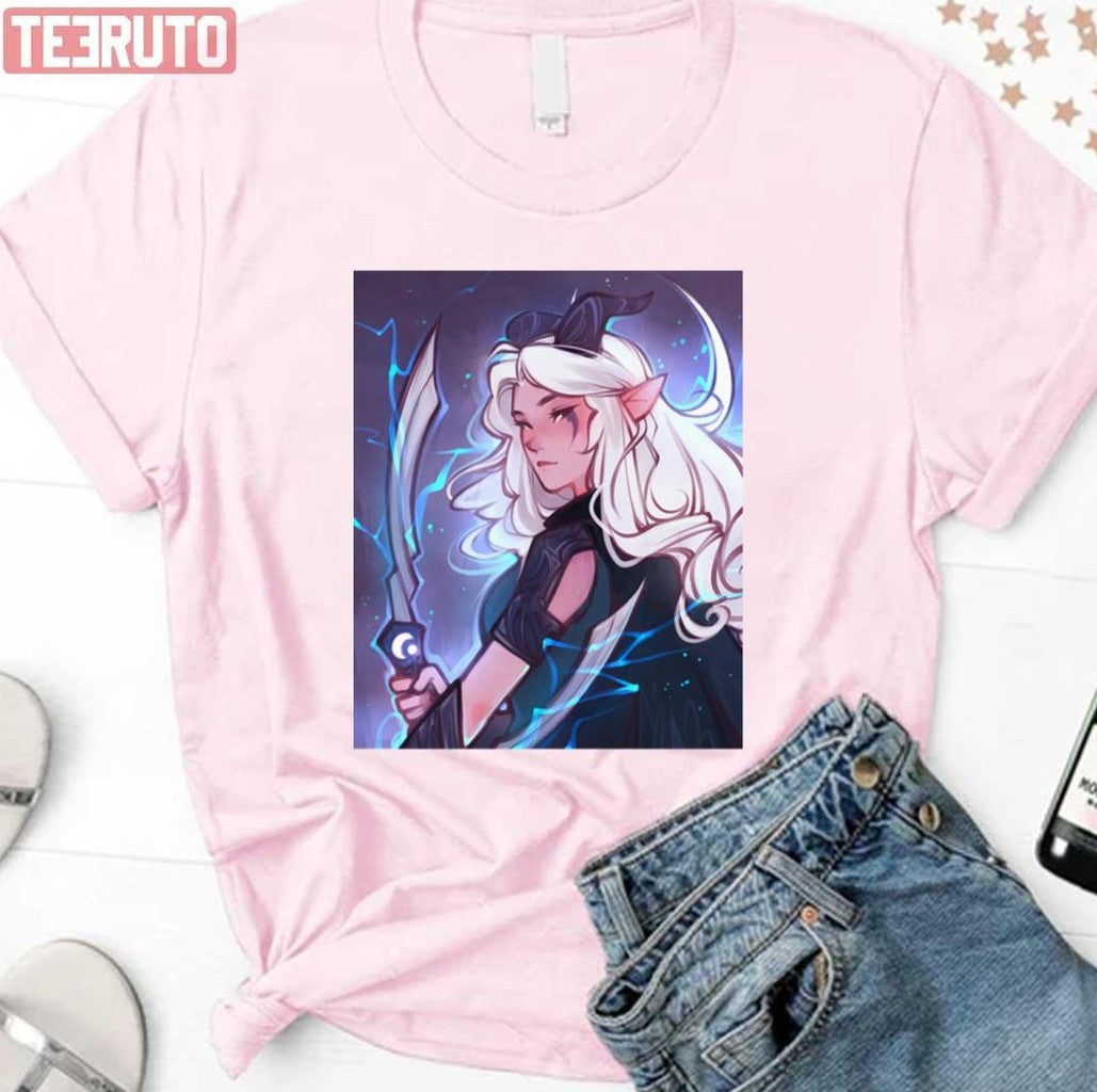 Moon Storm Rayla The Dragon Prince Fanart Unisex Sweatshirt