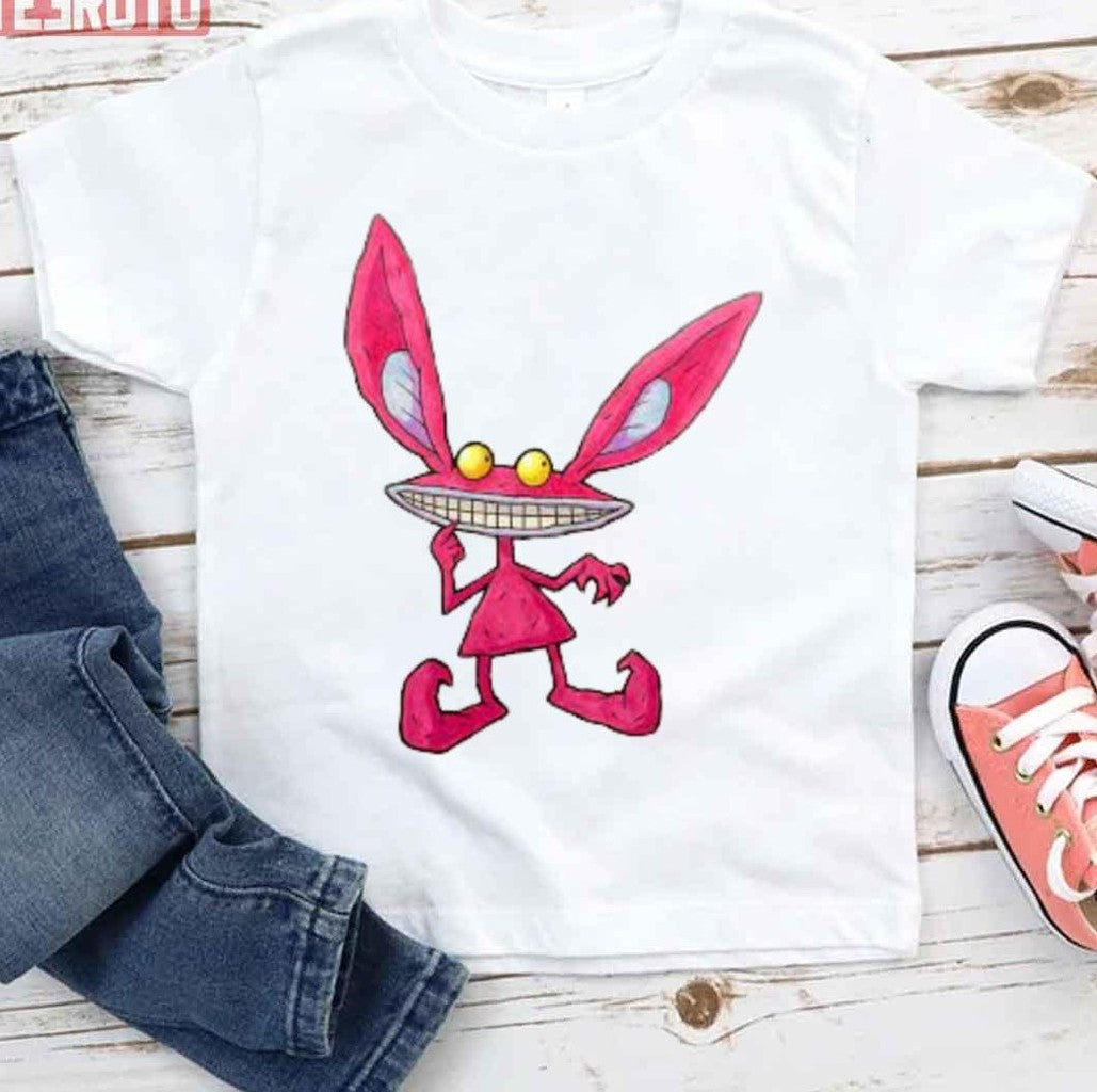 Pink Monster Aaahh Real Monsters Oblina Unisex T-Shirt