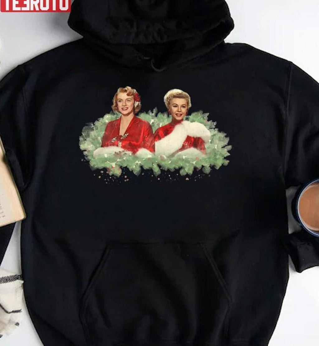 Sisters A Merry White Christmas Unisex Sweatshirt