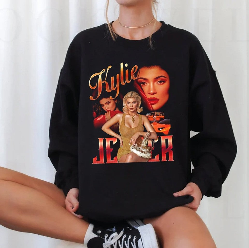 The Bilionare Kylie Jenner Portrait Unisex Sweatshirt