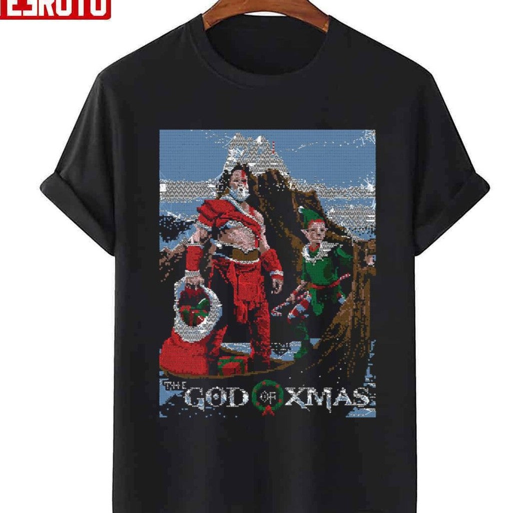 The God Of Xmas God Of War Ragnarok Christmas Unisex Sweatshirt