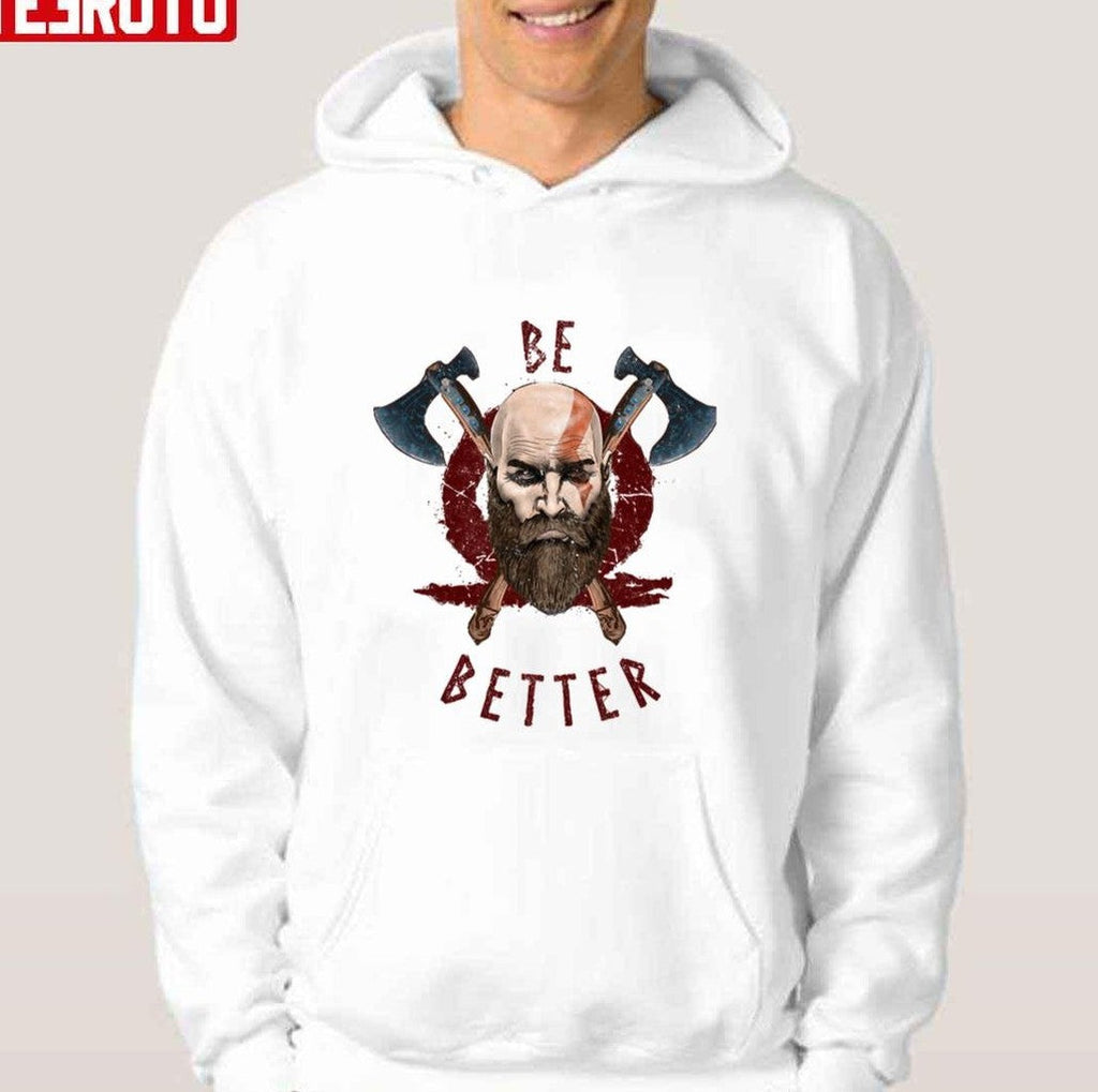 Be Better God Of War Ragnarok Unisex Hoodie