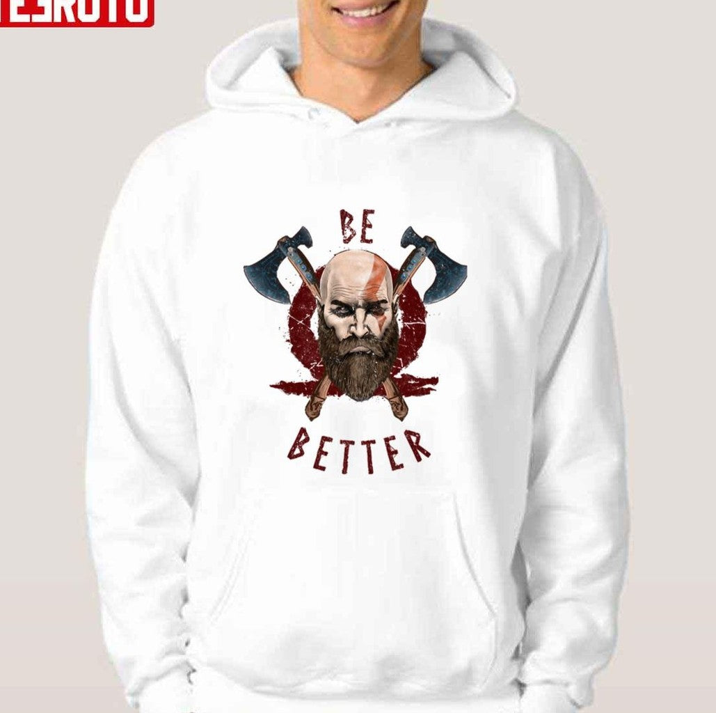 Be Better God Of War Ragnarok Unisex Hoodie