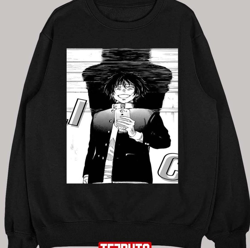 Smiling Tomodachi Game Yuuichi Katagiri Art Unisex T-Shirt
