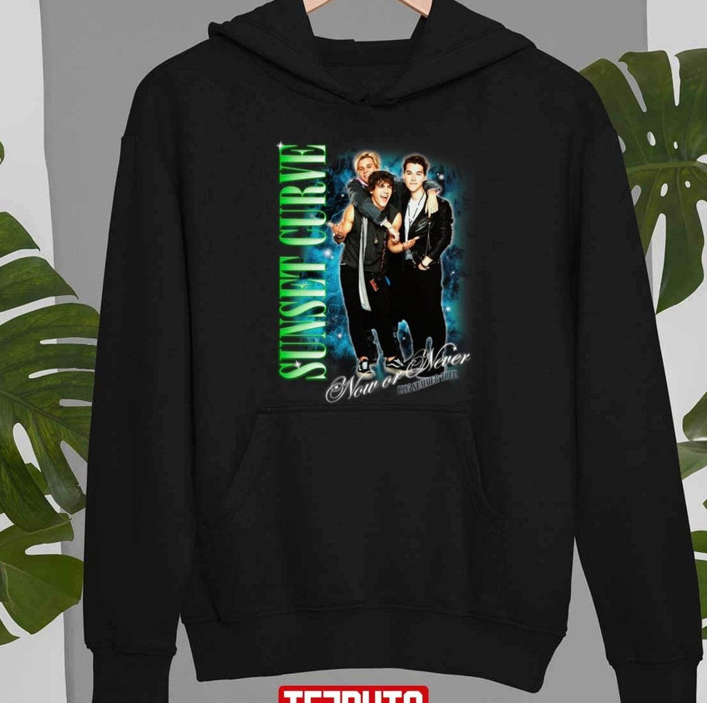 Now Or Never 1995 Tour Sunset Curve Bootleg Unisex T-Shirt