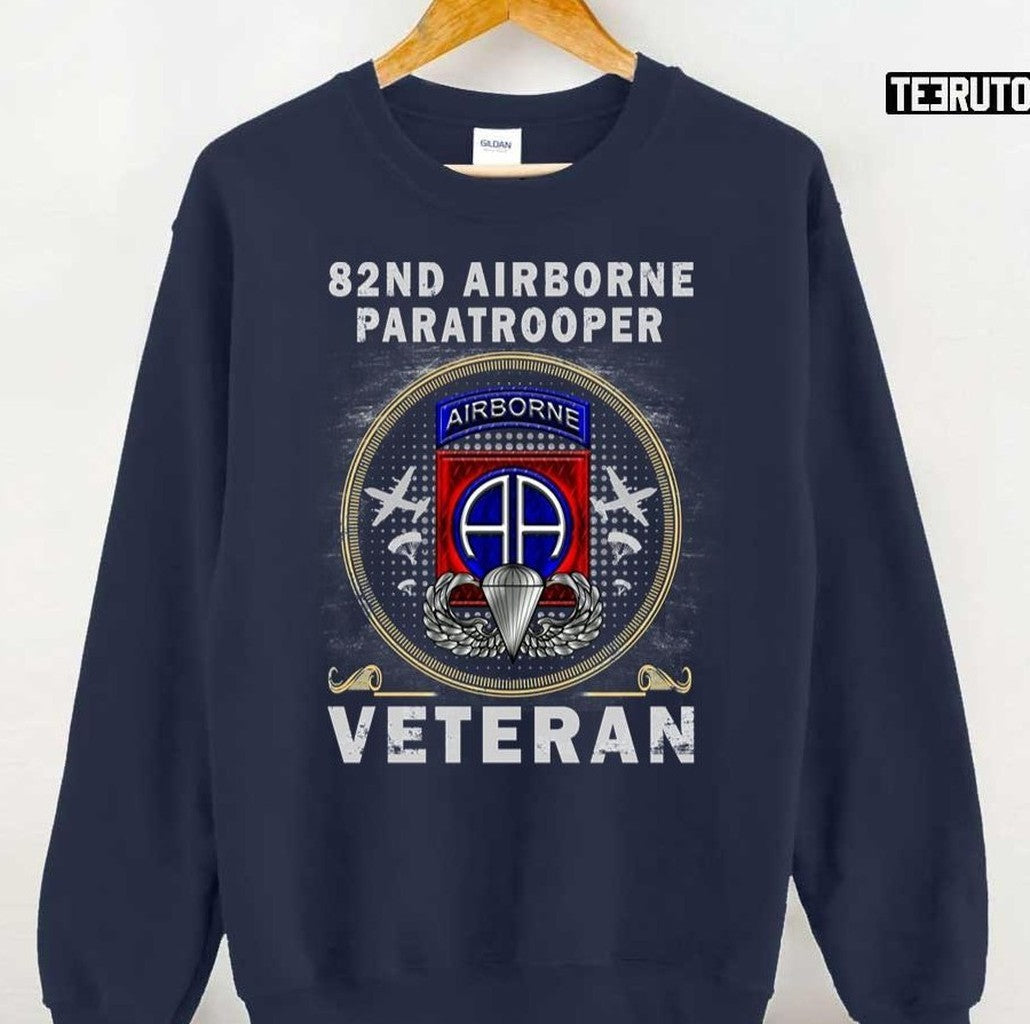 82nd Airborne Paratrooper Veteran Unisex T-Shirt