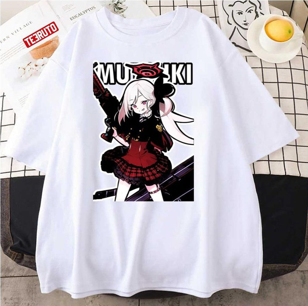 Mutsuki Blue Archive Asagi Mutsuki S Unisex T-Shirt