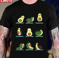 Avocado Yoga Funny Art Unisex T-Shirt