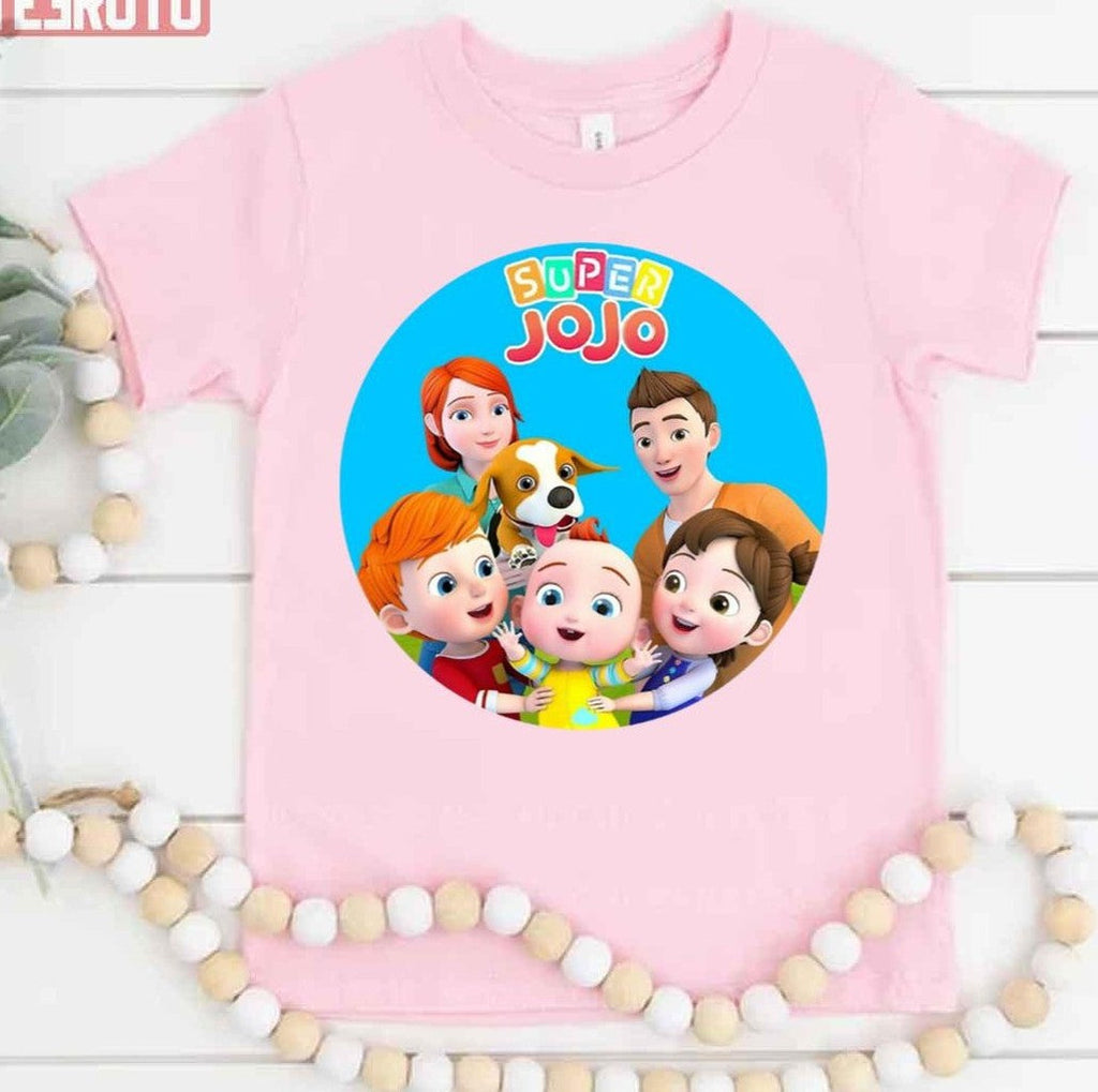 Super Jojo Nursery Rhymes Kids Songs Unisex T-Shirt