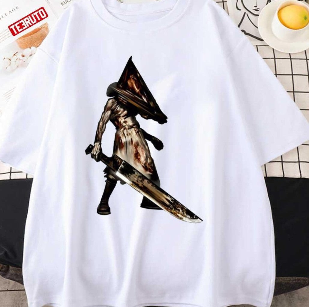 Pyramid Head Red Pyramid Thing Silent Hill Game Unisex T-shirt