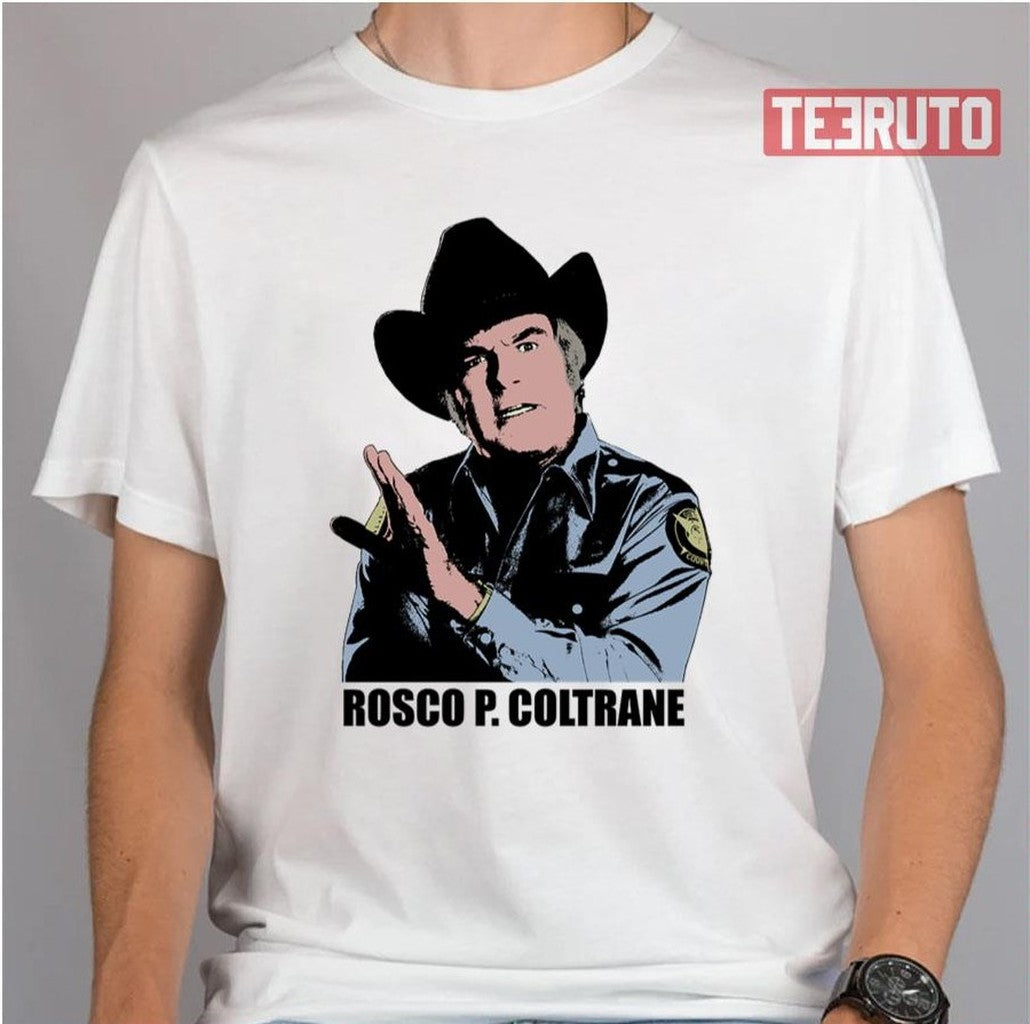 Rosco P Coltrane Color Dukes Of Hazzard Unisex T-Shirt