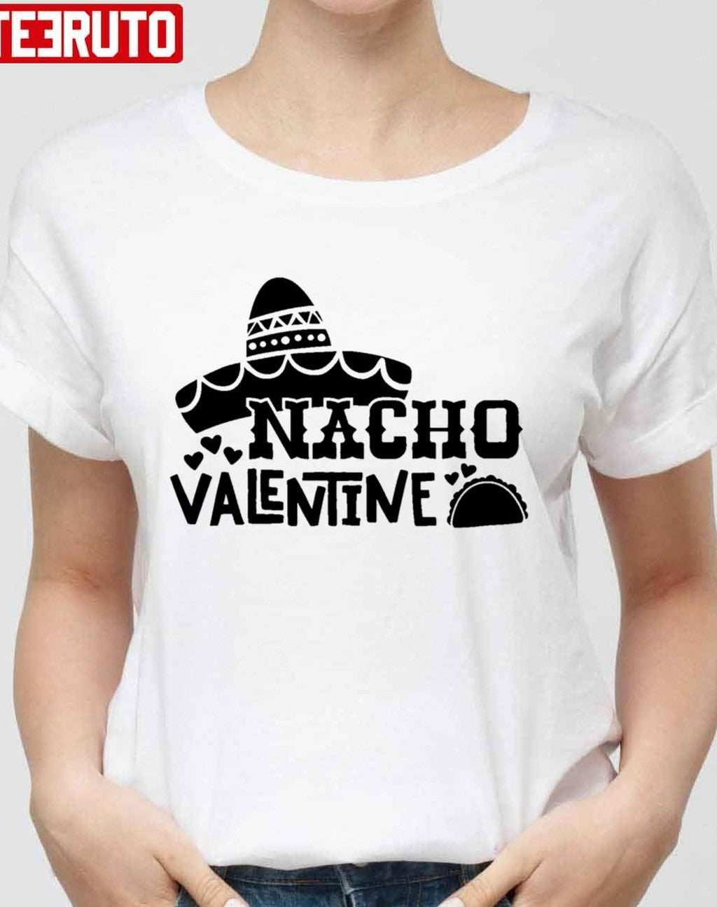 Nacho Valentine Kid's Food Quote Funny Unisex Sweatshirt Unisex T-Shirt