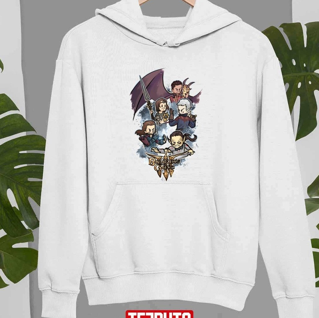 Baldur's Gate 3 Chibi Characters Unisex Sweatshirt