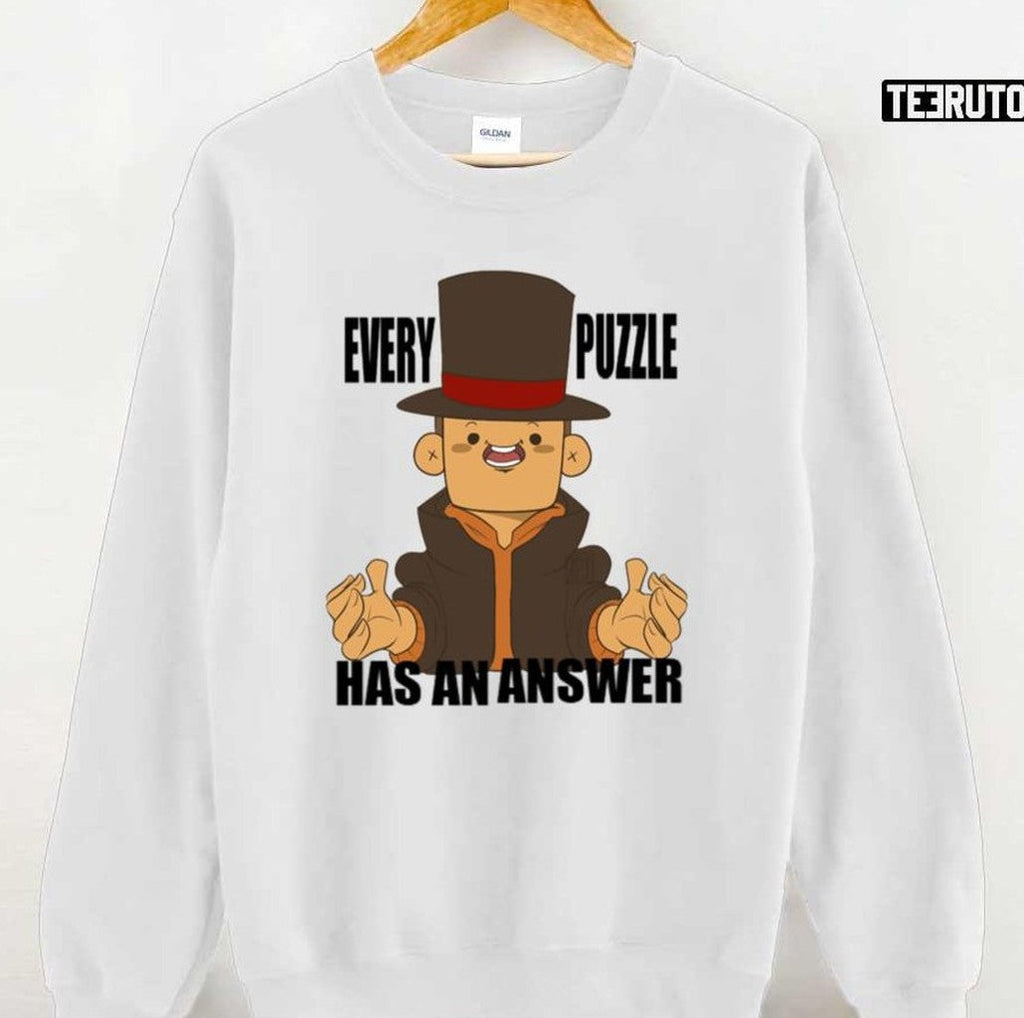 Professor Layton Puzzling Unisex T-Shirt